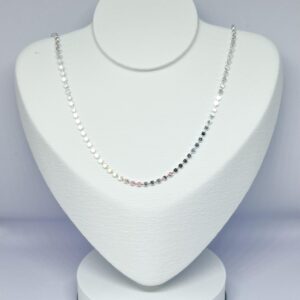 Colar Bolinhas Achatadas