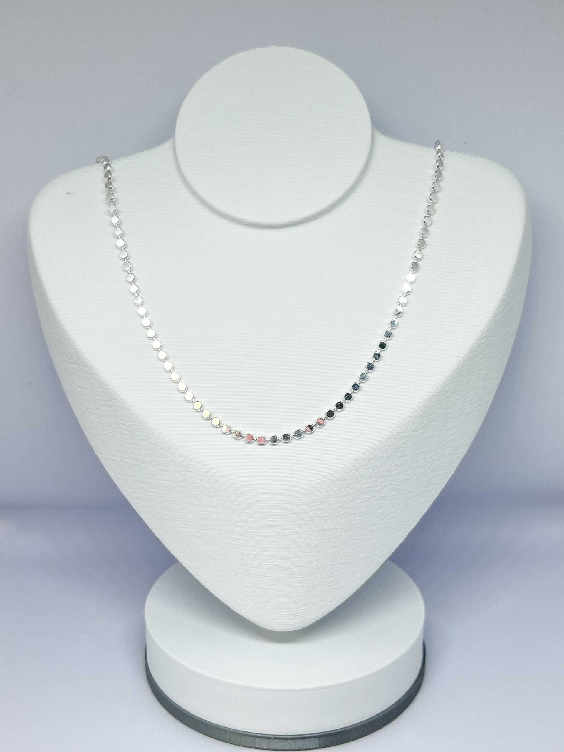 Colar Bolinhas Achatadas