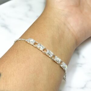 Pulseiras Pedrinhas Quadradas