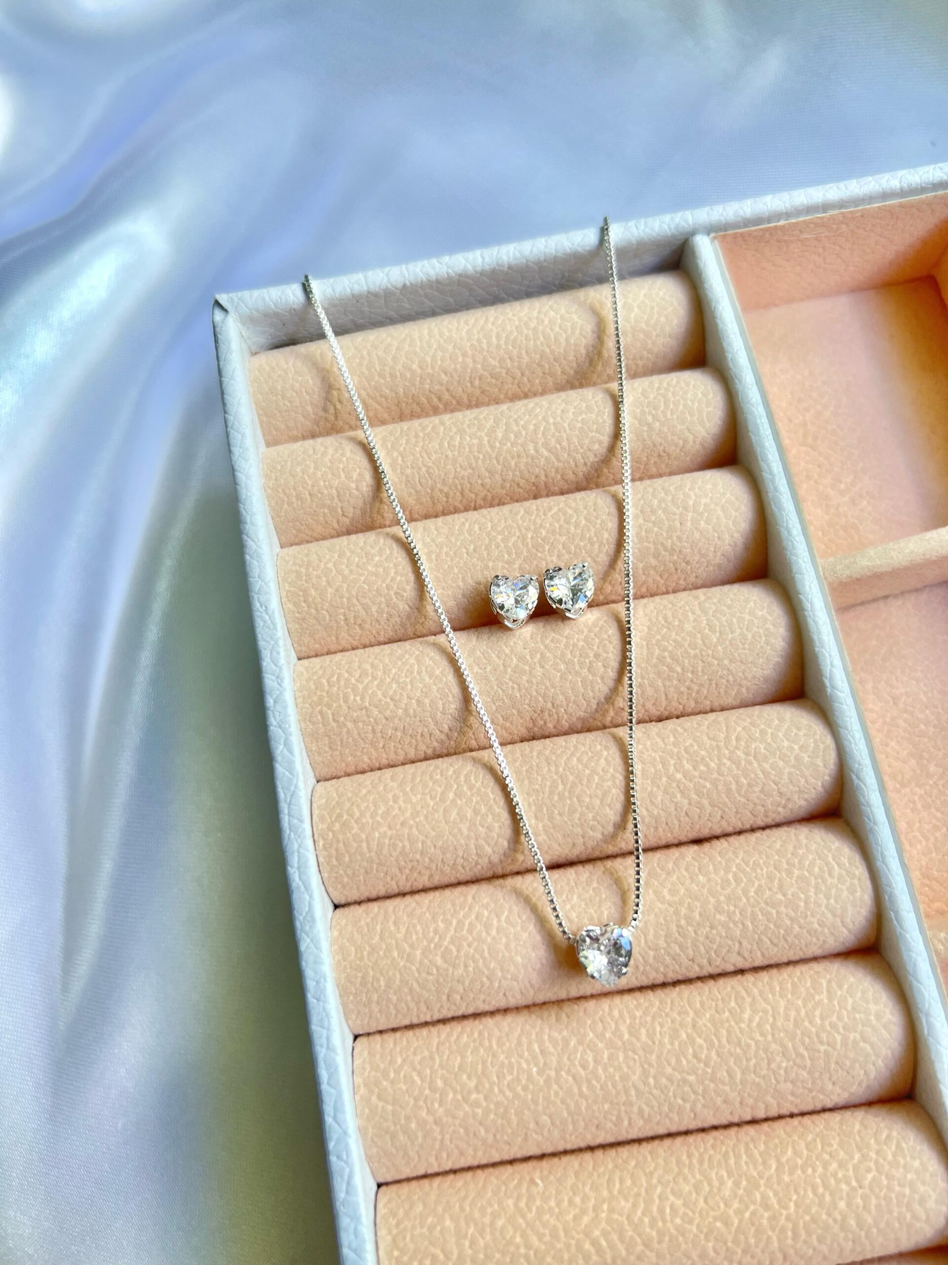 Conjunto Coração Cristal