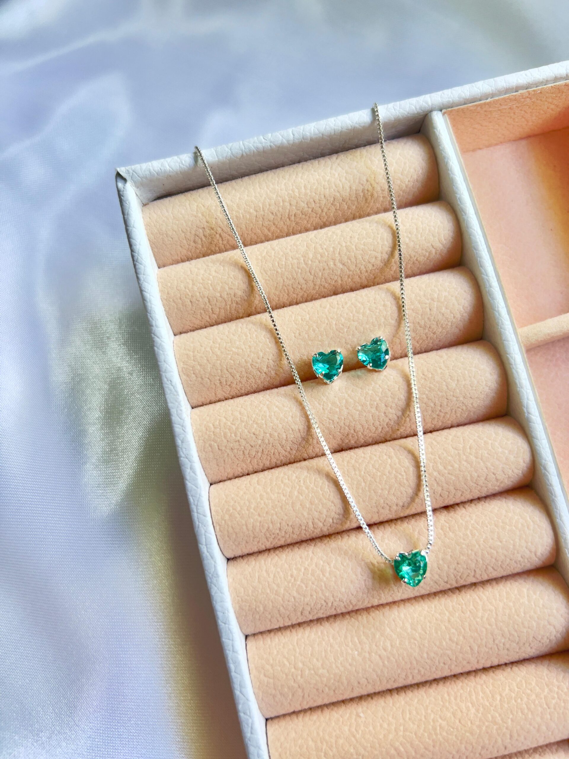 Conjunto Coração Esmeralda